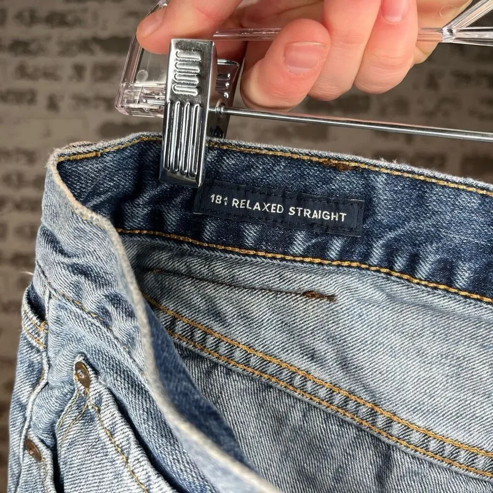 Lucky brand | 181 denim relaxed straight diy denim shorts
